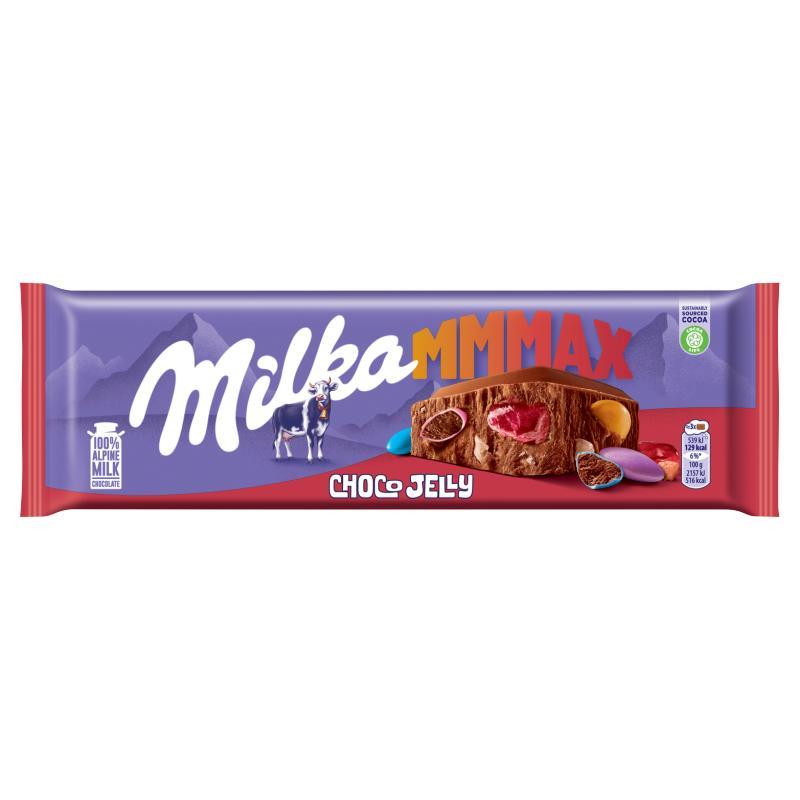 Milka Mmmax Choco Jelly Milk Chocolate 250 G