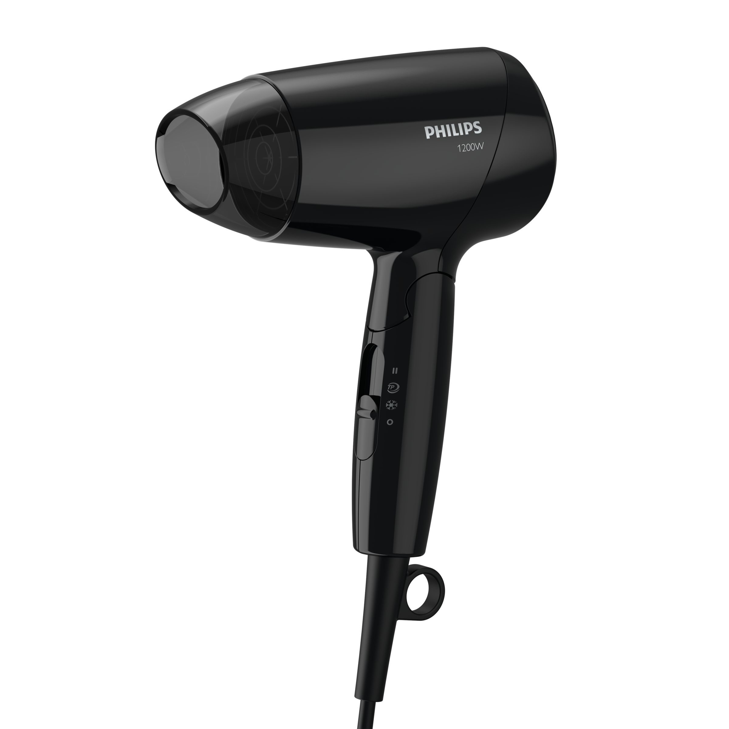 Hair Dryer 1200w Bhc010/10 - Foldable Travel Hair Dryer, 3 Temperature Settings, , , For All Hair Types