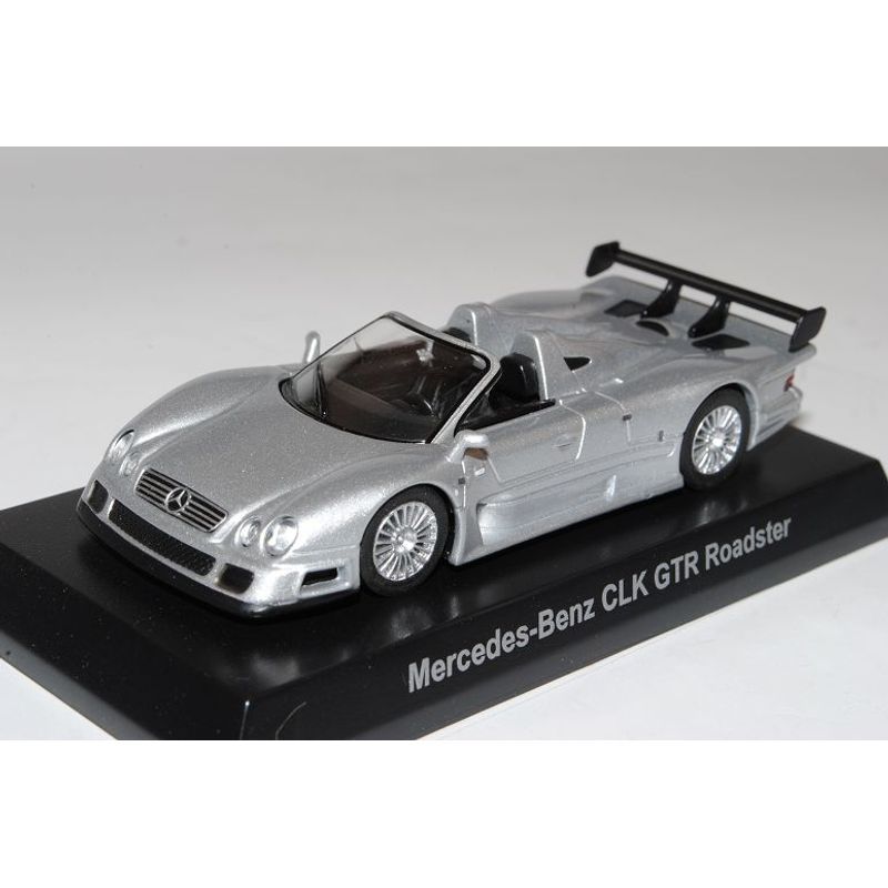 Mercedes-benz Amg Clk Gtr Silver 2002 1/64 Special Edition Model Car