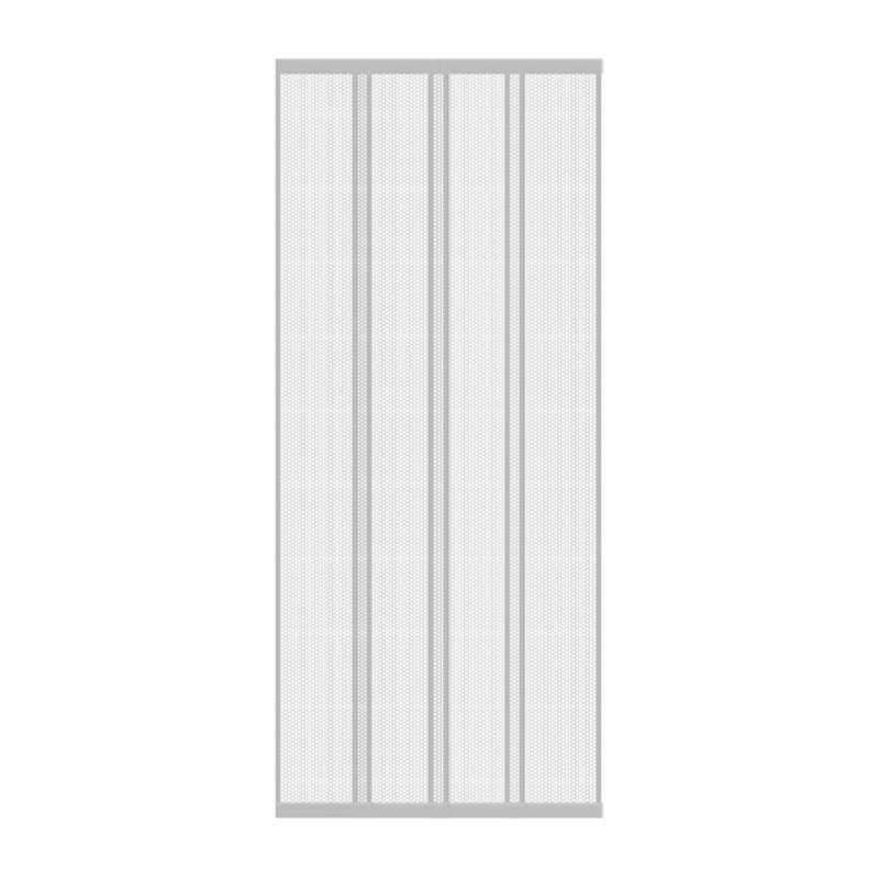 Net Curtain For Door, 100x220 Cm - White