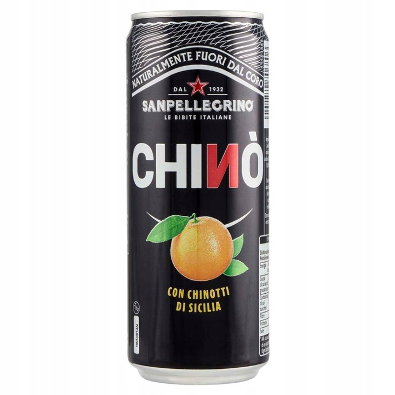 E-shop Chino Erfrischungsgetränk mit Kohlensäure 330ml - San Pellegrino
