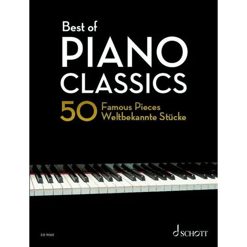 Image of Best Of Piano Classics - Paperback - 50 Famous Pieces For Piano - Hans Günter Heumann - Best Of Classics - 123 Pages - German - 2012 - Schott Music - Ean 9783795747091
