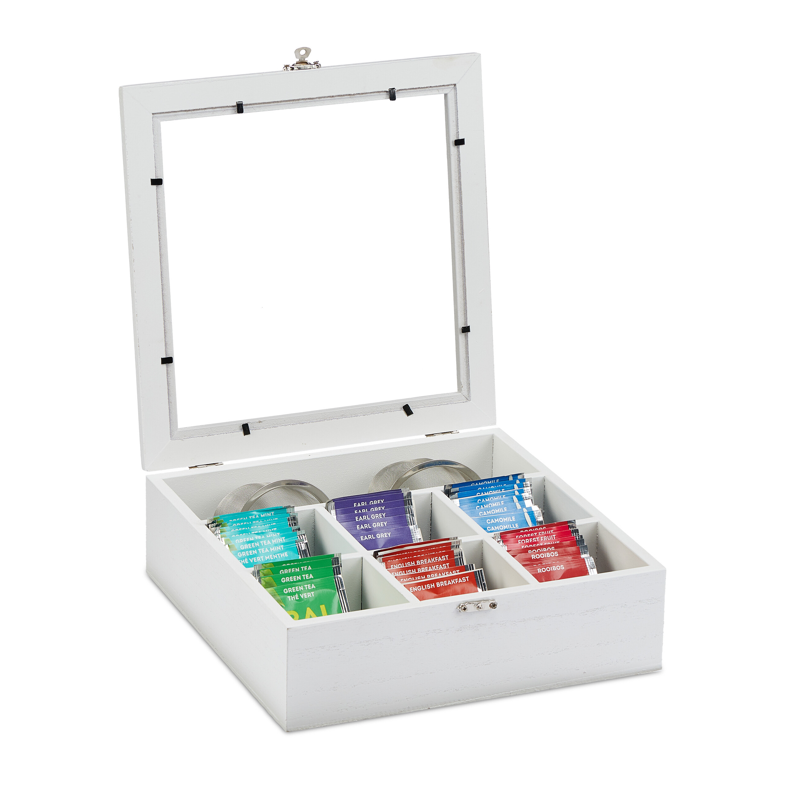 Tea Box In White