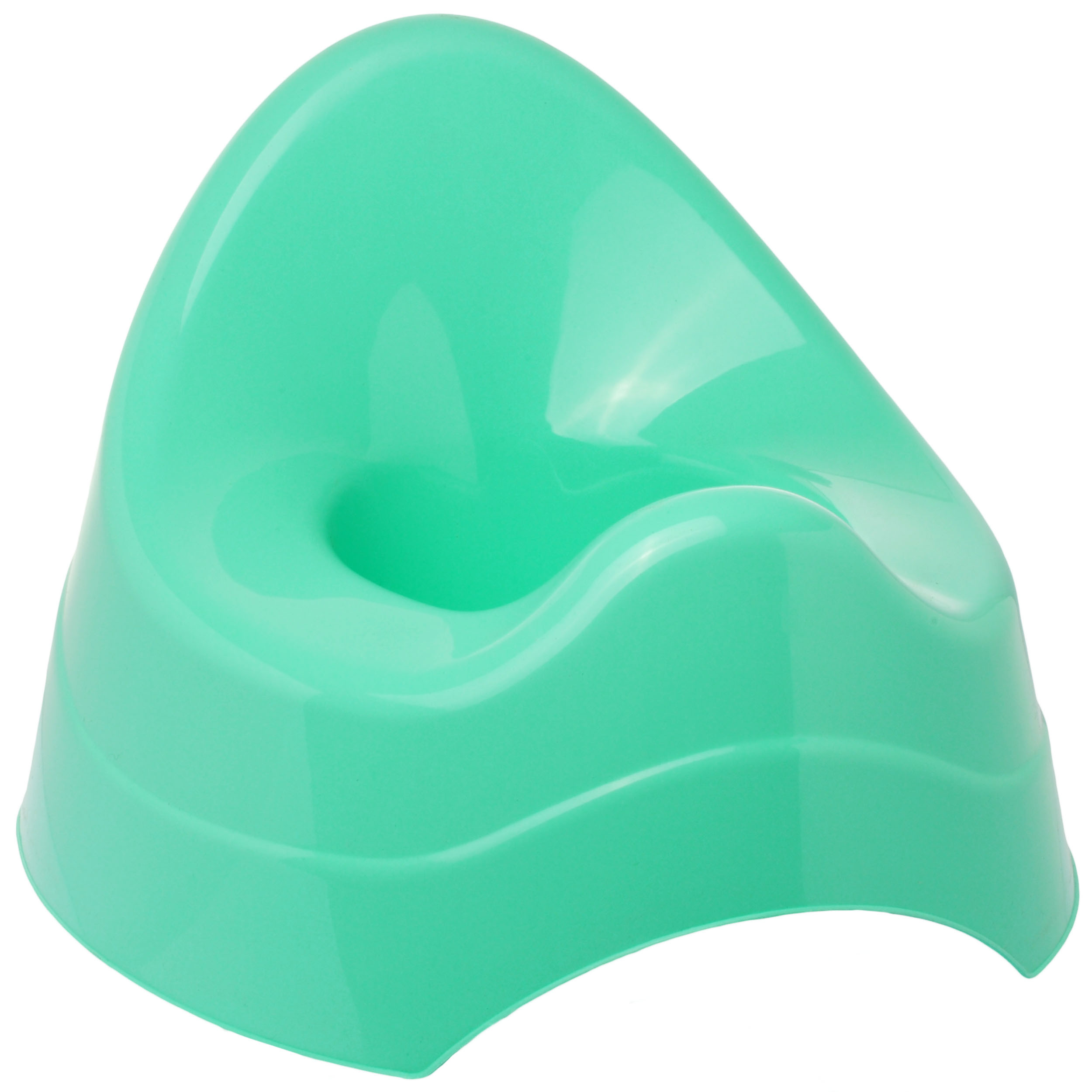 Image of / Night Pot / Baby Pot - Turquoise - Blue - Mint - Bieco - With Large Backrest + Splash Guard - Baby Pot / Children' / Learning Pot - Toilet Trainer..