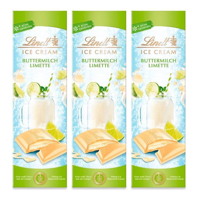 Image of Lindt Summit Tables Filled White Chocolate With Buttermilk-lime Cream 300g
