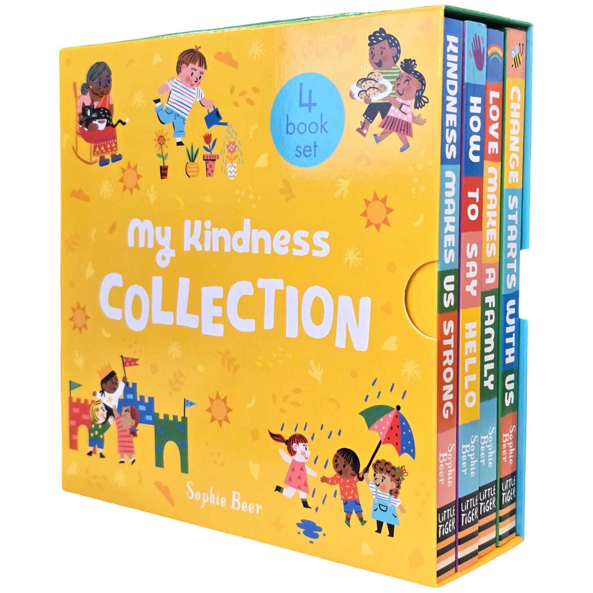 TEMU My Kindness Collection By Sophie Beer 4 Books Box Set - Ages 1-5 - Board Book