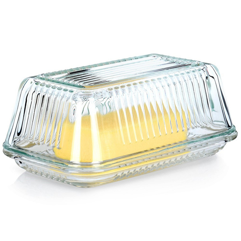TEMU Glass Butter Dish