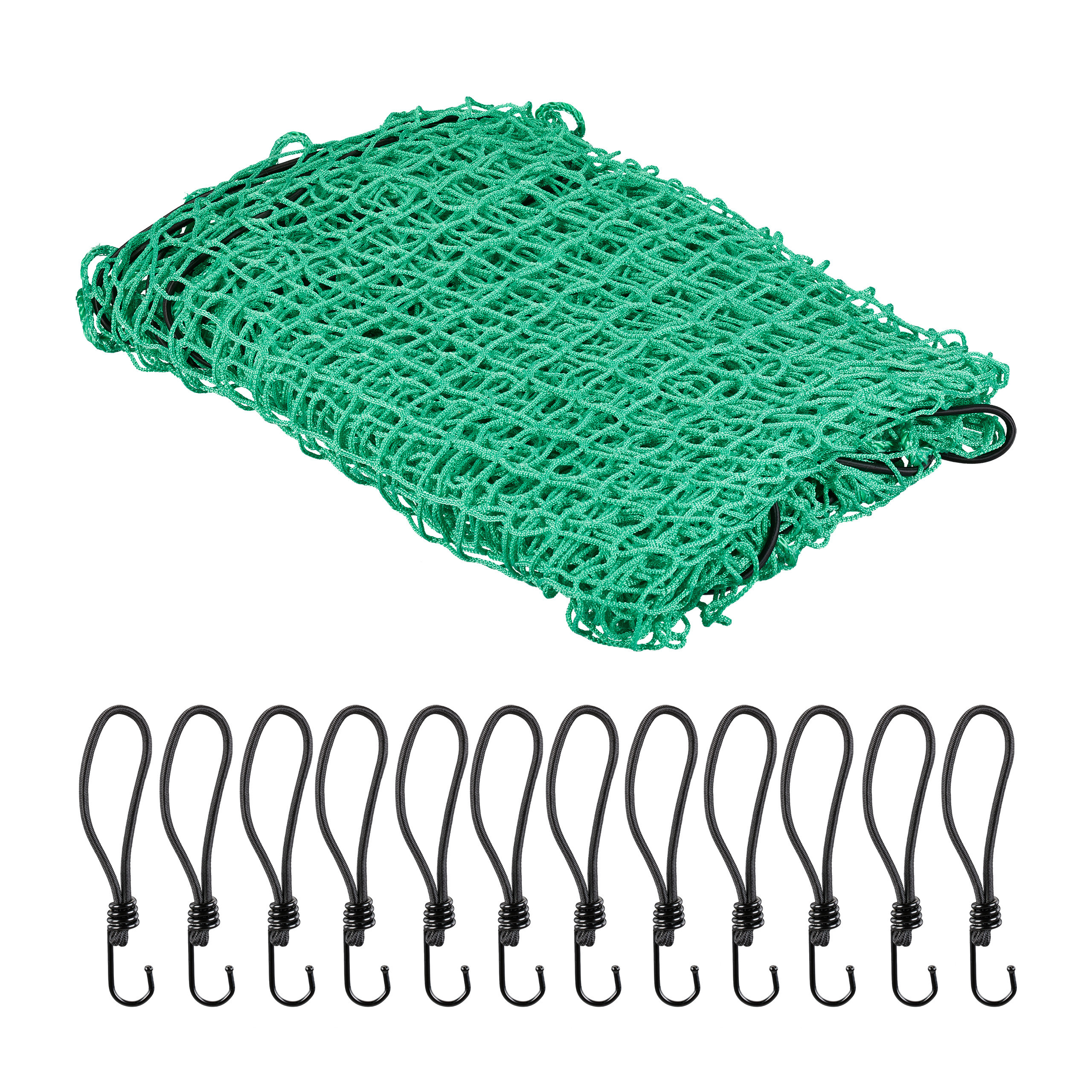 E-shop Anhängernetz in Grün - 3 x 4 m