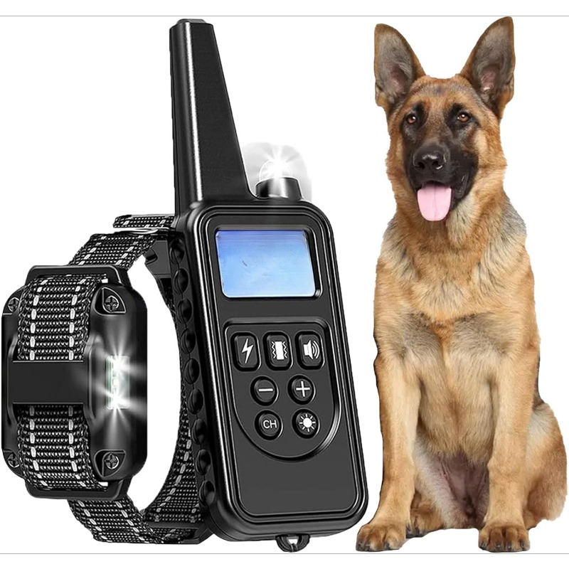 1 Sentence Dog Training Collars for Small Medium Large, Dog Training Collars Dog Shock Collars with Remote 800 Meters