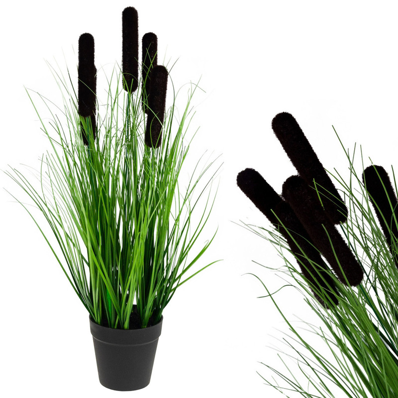 Image of Grass A Pot Artificial Water Fake Beautiful