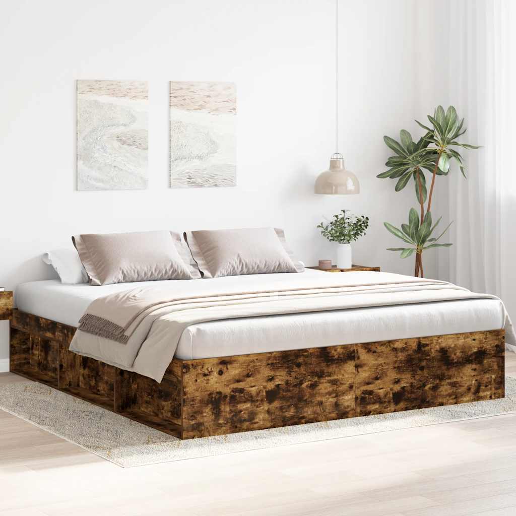 Vidaxl Bed Frame, Double Bed, Bedroom Bed, Bedroom Furniture, Slatted Bed Base