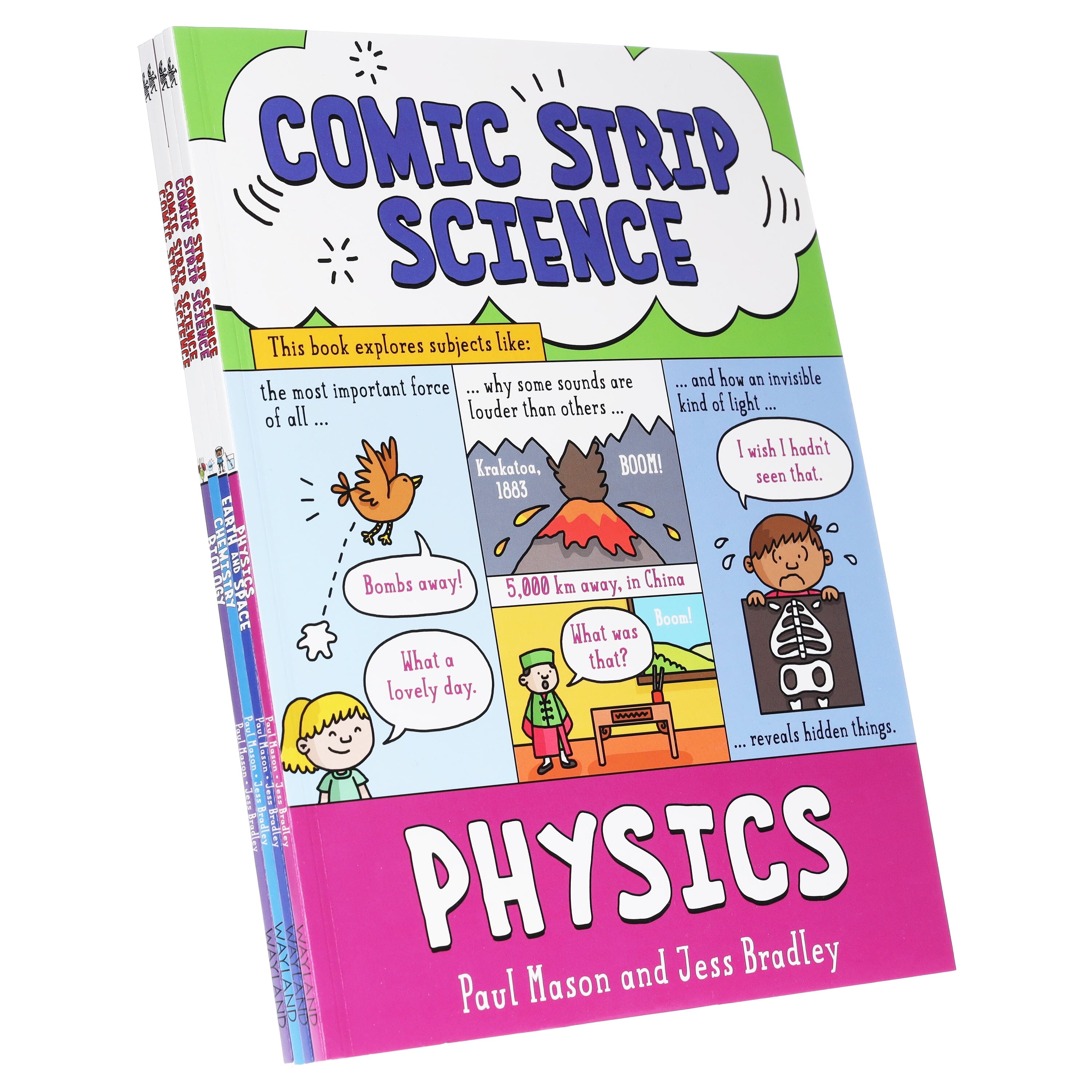 TEMU Comic Strip Science Series By Paul Mason: 4 Picture Books Collection Set - Ages 8+ - Paperback