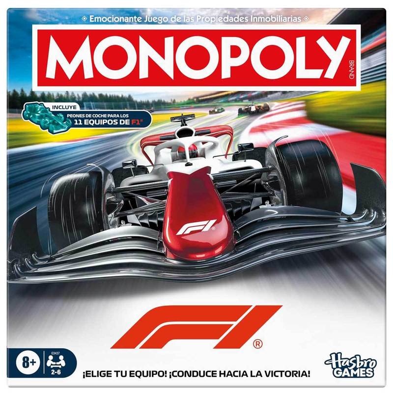 Hasbro Gaming Hasbro Games Monopoly Fórmula 1 - Imagen 2