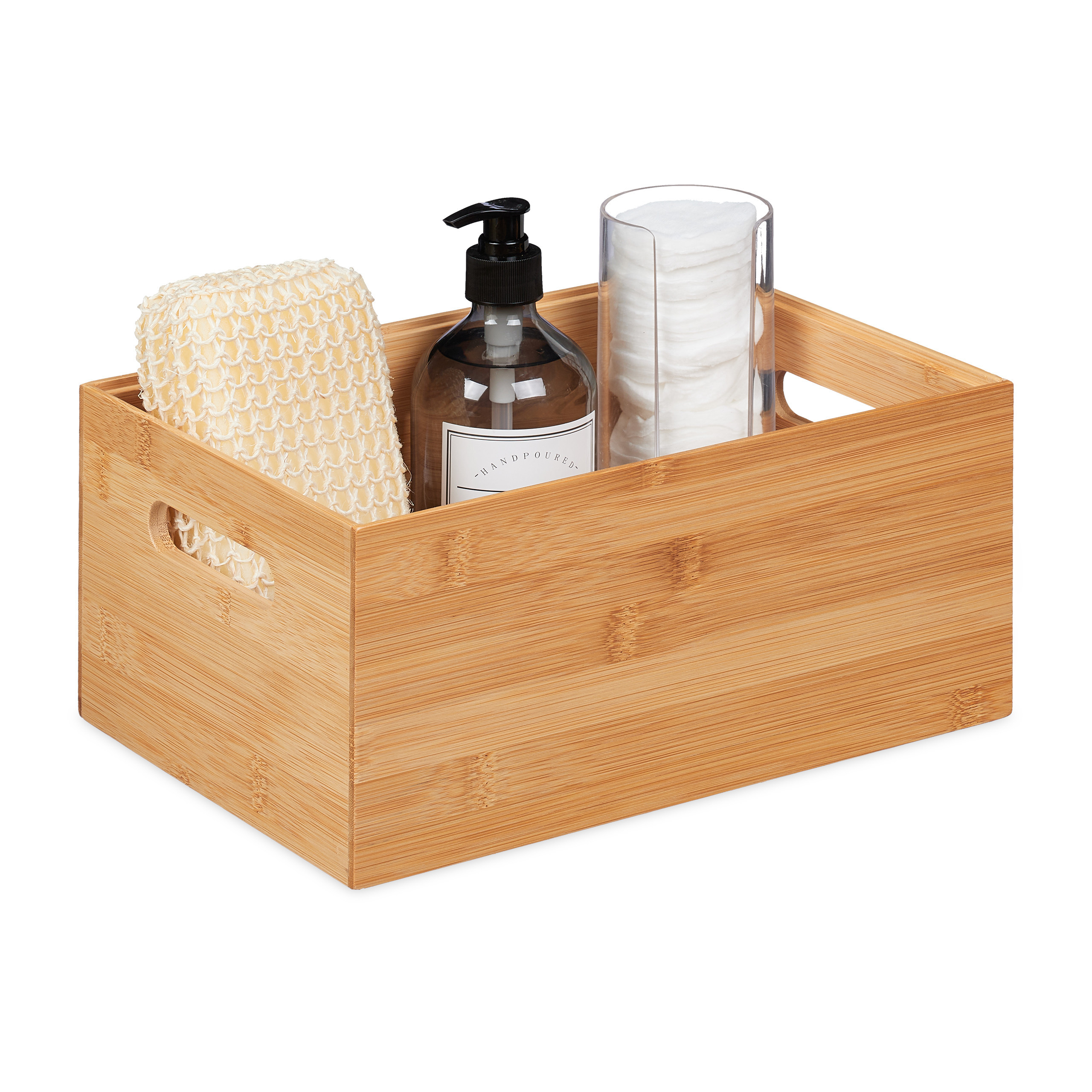 Natural Storage Box - (w)30 X (h)14 X (d)20 Cm