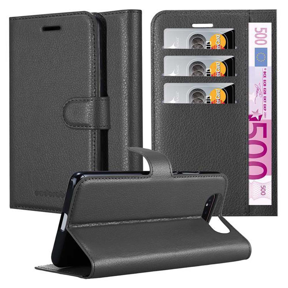 Image of Compatible A80 / A90 4g Case Protective Cover With Magnetic Closure, Stand And Card Slot Flip Case Cover Phone Case Book Bag