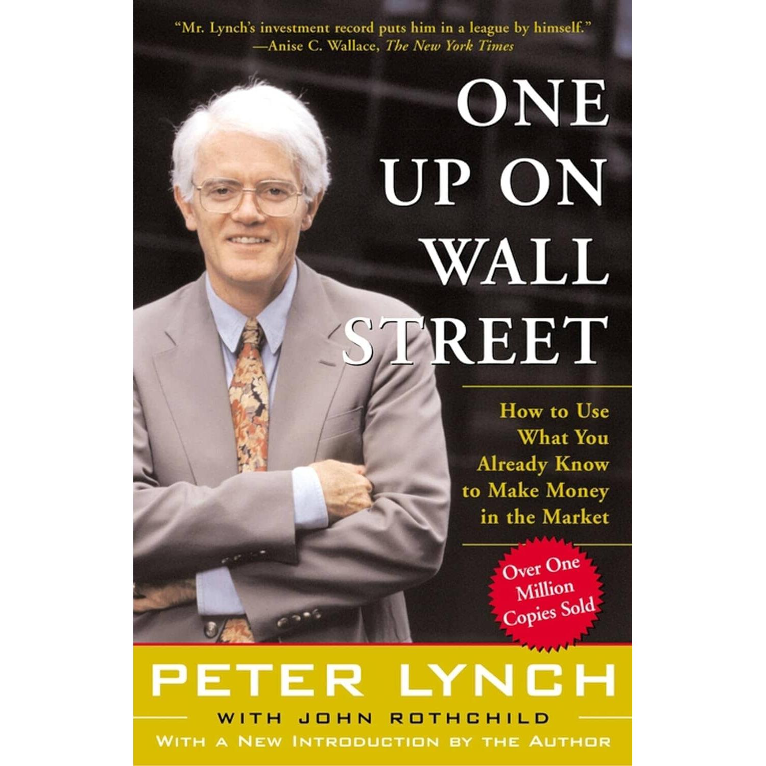 TEMU 1 Up On Wall Street: By Peter Lynch - Non Fiction - Paperback, Legendary Mutualfund Manager, Tenbaggers, Easy-to-follow Advice, Long Term