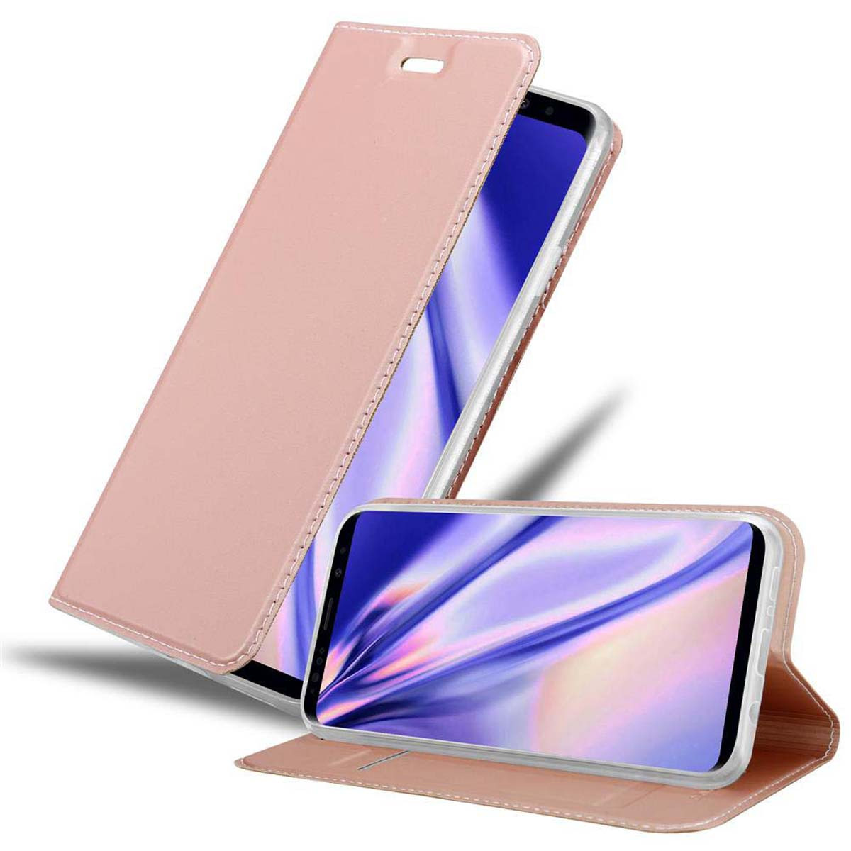 Case Compatible For Galaxy S9 Plus Protective Cover With Magnetic Closure, Stand Function And Card Slot Flip Case Cover Phone Case Folding Case Book Bag