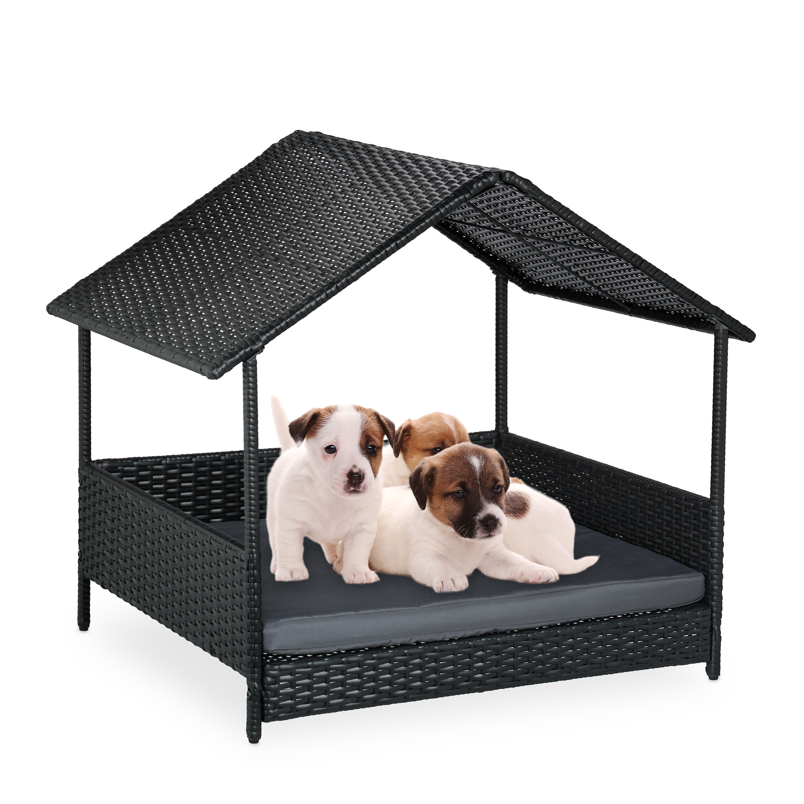 Dog Bed In - (w)90 X (h)81 X (d)68 Cm