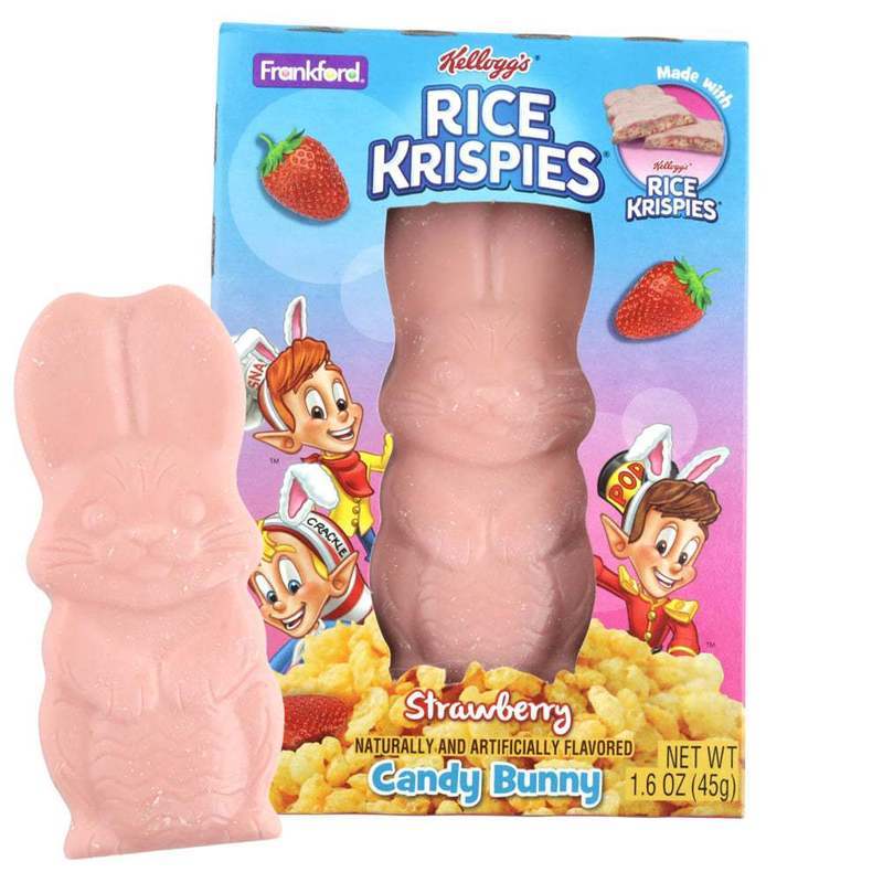 Image of Kellogg´s Rice Krispies Strawberry Candy Bunny 45g