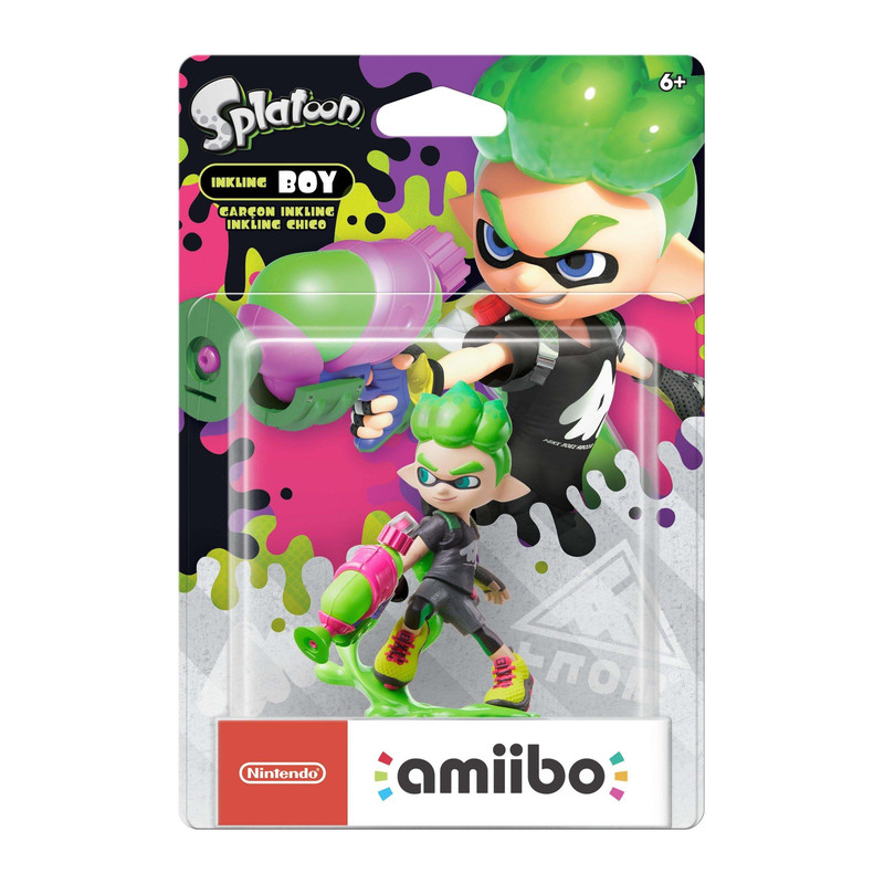 Amiibo Splatoon - Boy (neon Green)