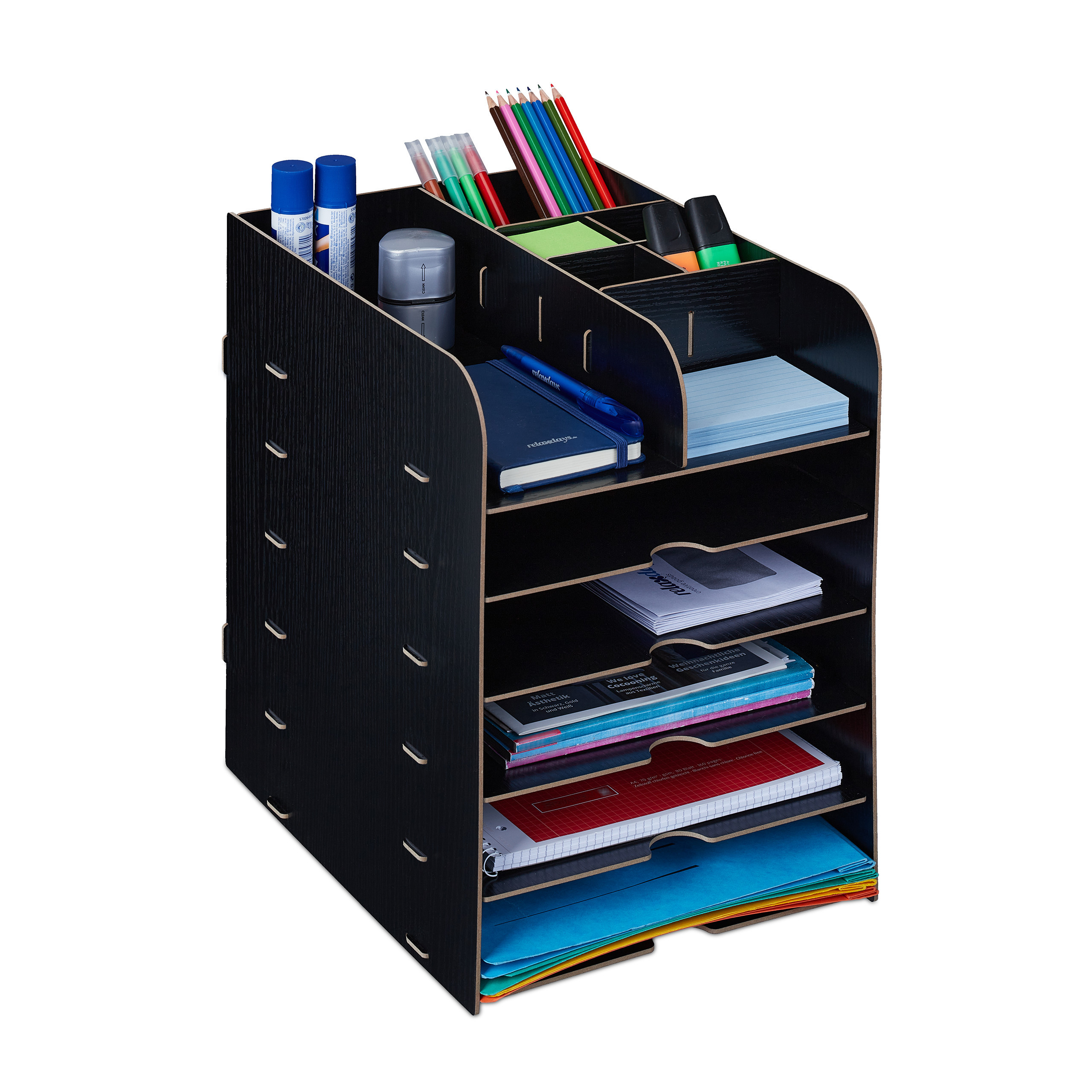 Desk Organizer In Black