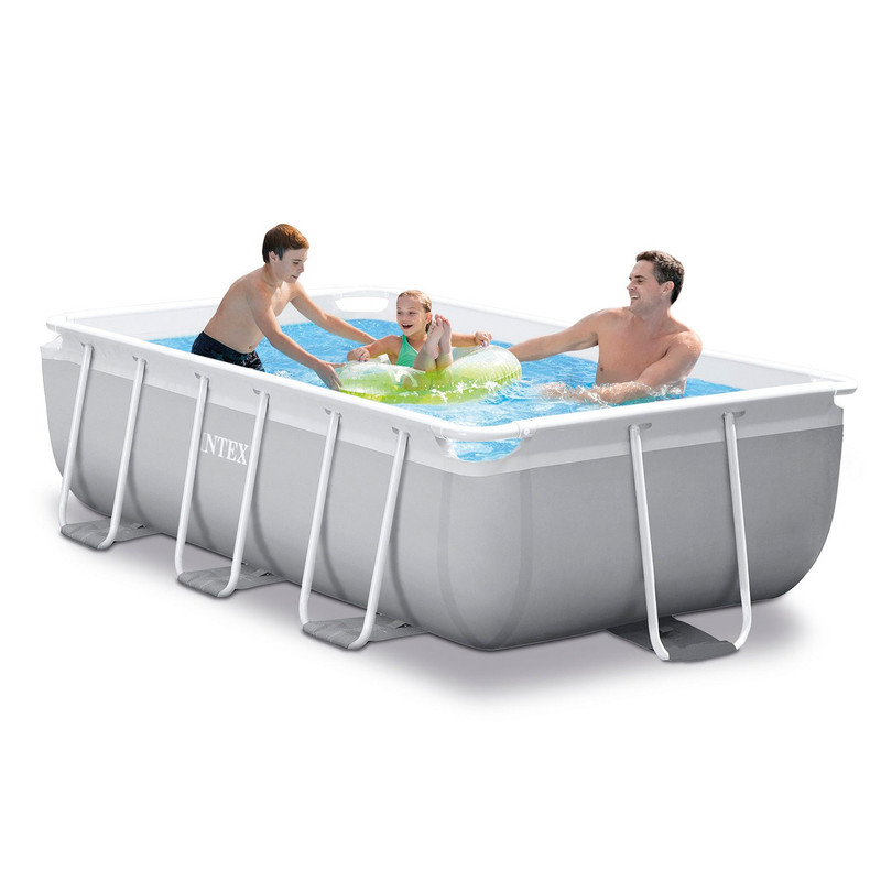 Cadru Prismă Piscină Grădină 300 X 175 X 80 Cm 18W1 INTEX 26784