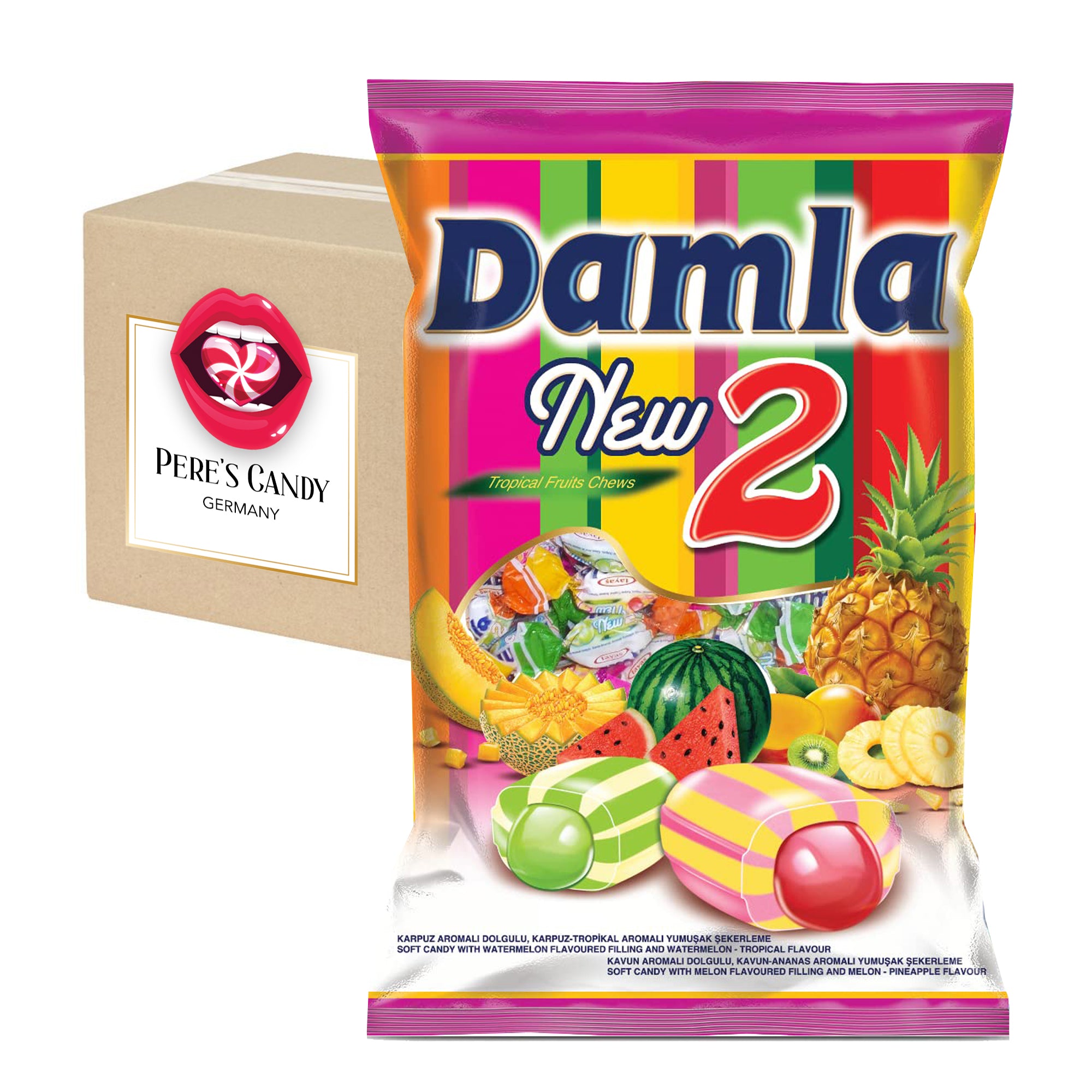 Damla New2 Chewing Candies 1kg