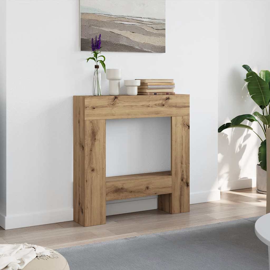 Fireplace Surround, Decorative Fireplace Mantel, Fireplace Shelf Decorative Fireplace For Living Room, Fake Fireplace Fireplace Cladding, Oak Wood Material