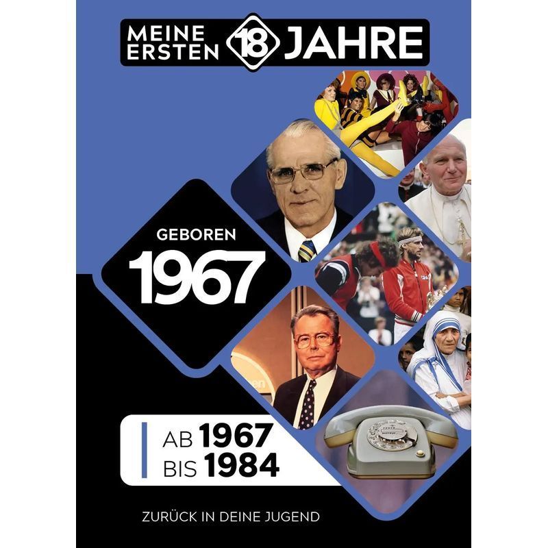 Image of Born In 1967 - Book - From 1967 To 1984 - Tdm Publishing - 182 Pages - German - 2025 - Geocenter Touristik - Ean 9789493424319