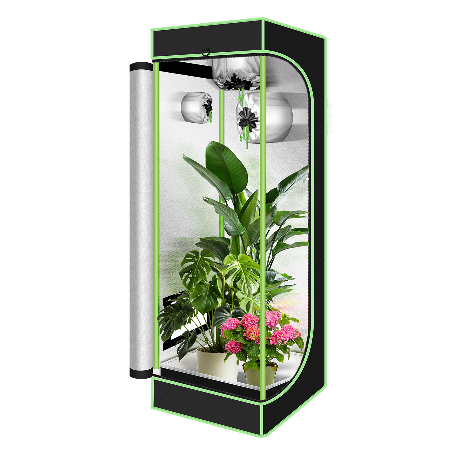 

Grow Tent 600d Oxford Grow Tent, Hydroponic Grow Tent, 5 Models , For Home Growing, Indoor Growing, Tent With Reflective Inner Surface