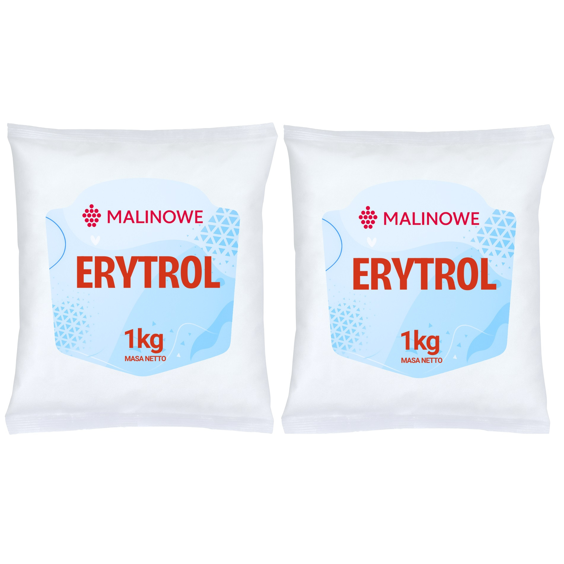 Erytrol Set 2x1kg Erythritol Natural Sweetener Premium Quality