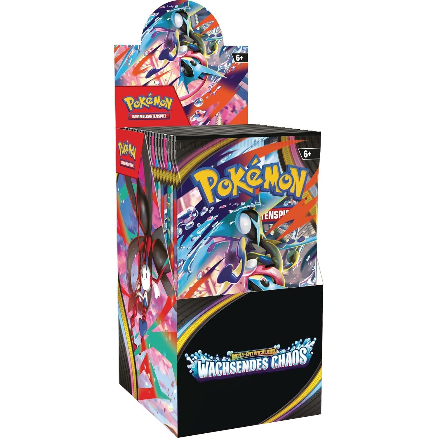 Game: Mega Evolution Display – Growing (includes 18 Booster Packs)