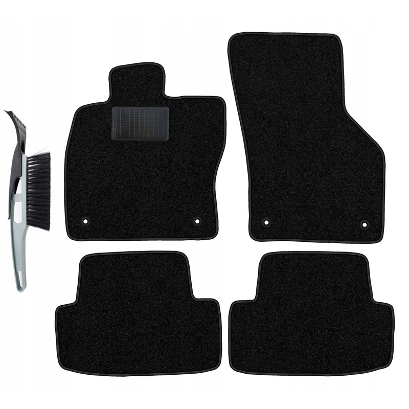 Velour Floor Mats Complete Set Fitting For Golf Vii 2012-2020
