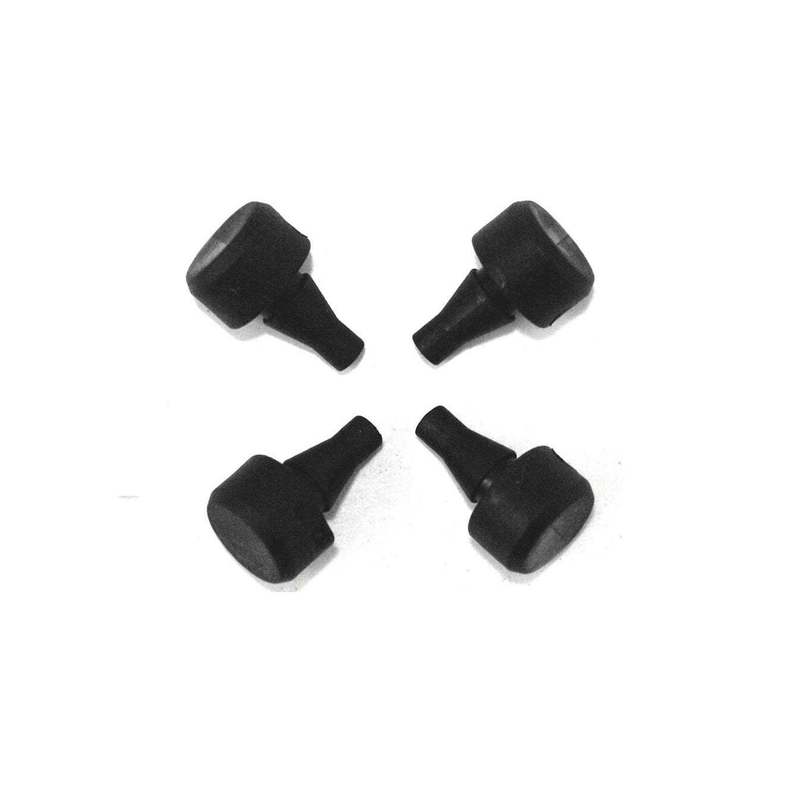 Z126 Rubber Plate Pads, 4-piece Set