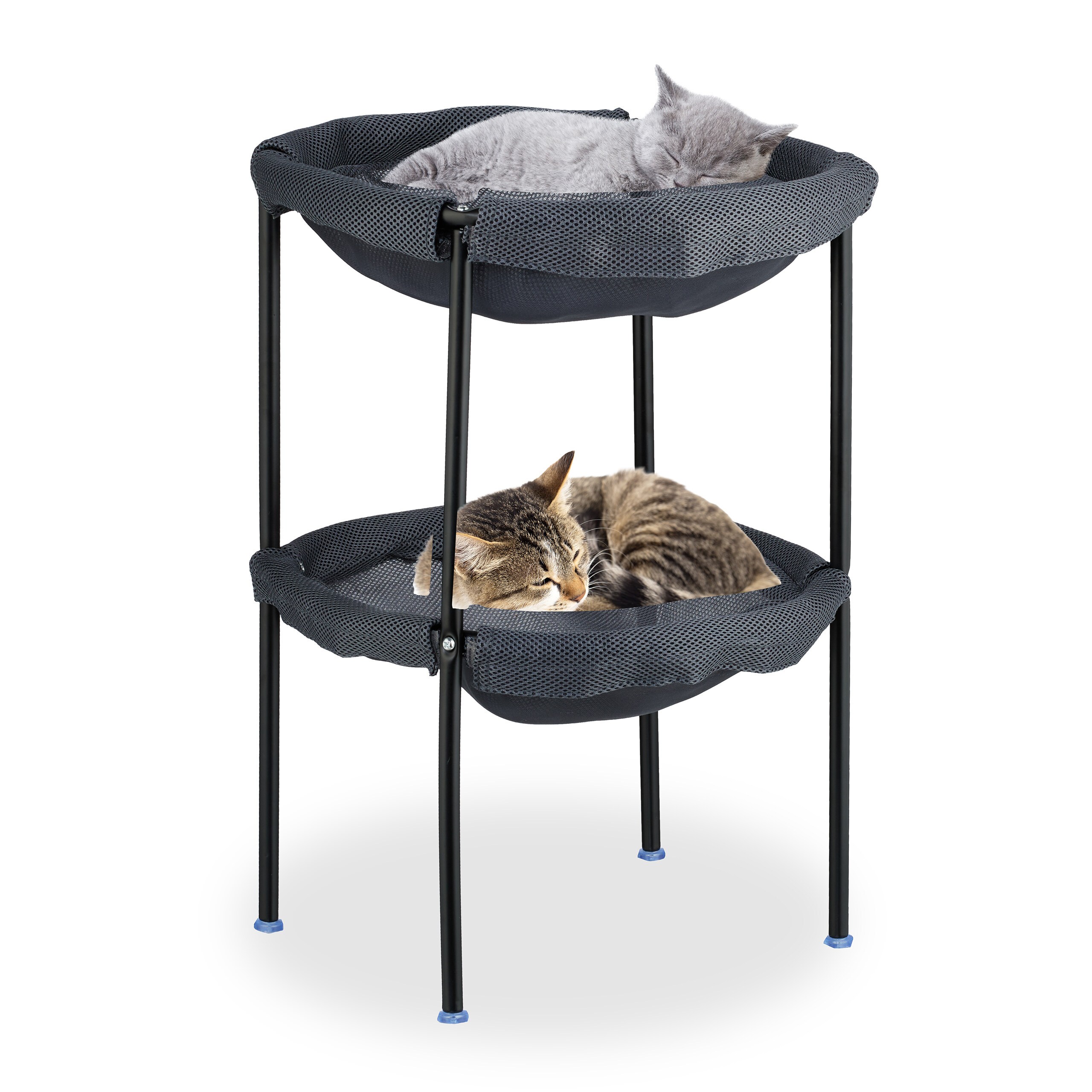 Cat Hammock In Grey/black