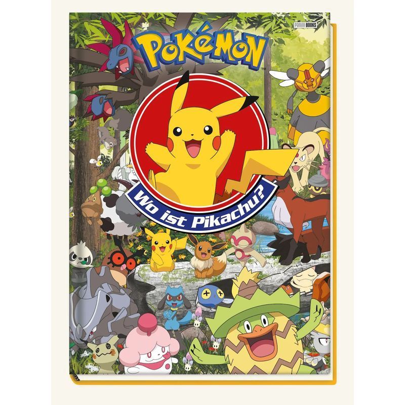 Image of Pokémon: Where's Pikachu - Book - Hidden Object Book - Pokémon (and Others) - 32 Pg. - German - 2024 - Panini Verlags Gmbh - Ean 9783833244636
