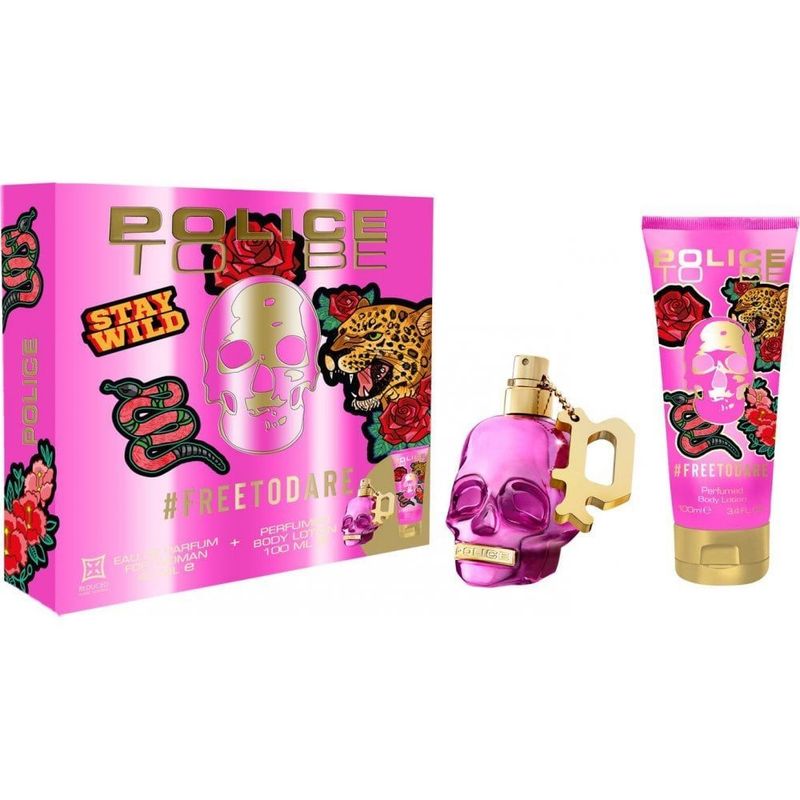 Police - To Be Freetodare 2 Piece Gift Set: Eau de Parfum (40ml) & Body Lotion (100ml)