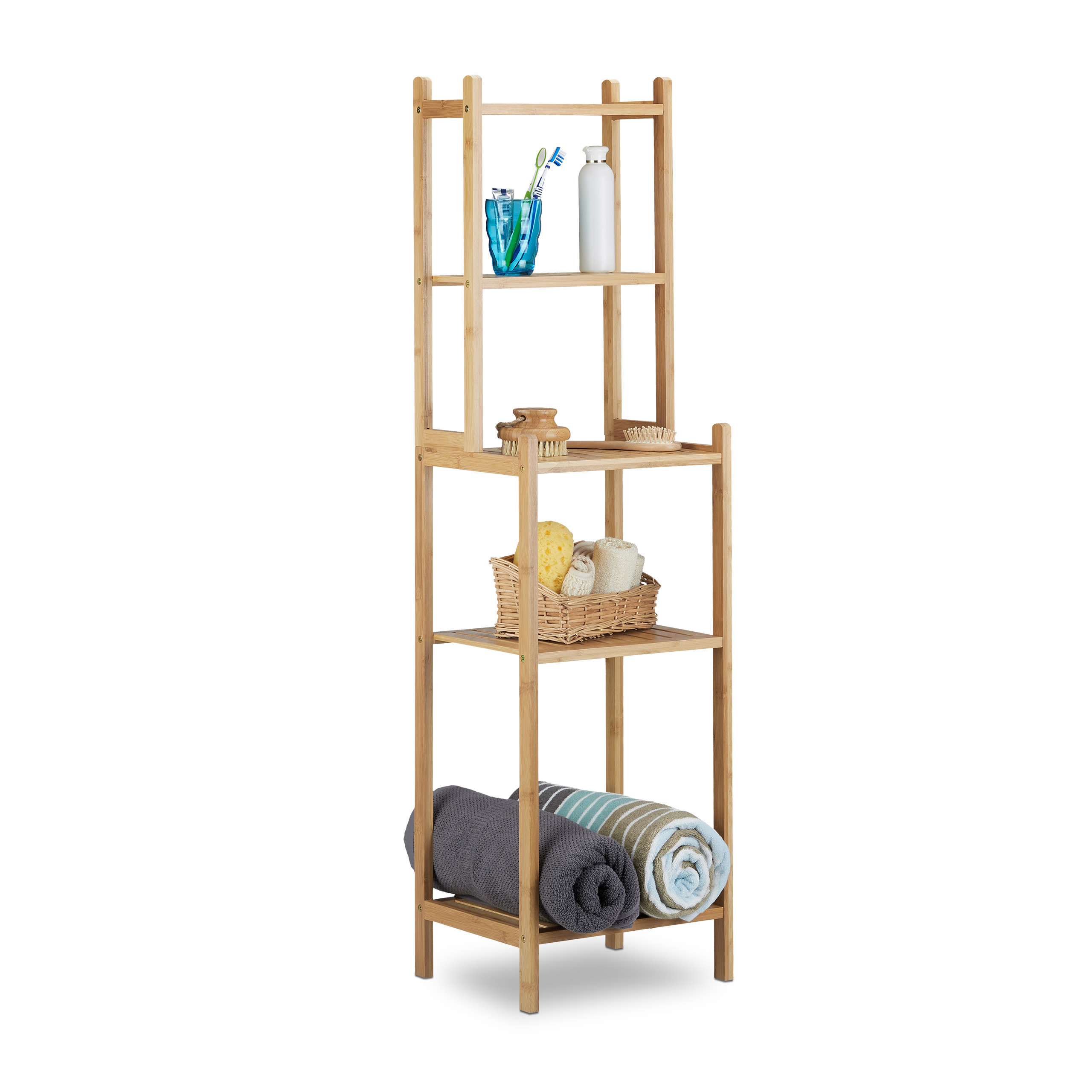 Image of Shelf In Natural - (w)33 X (h)121 X (d)28 Cm