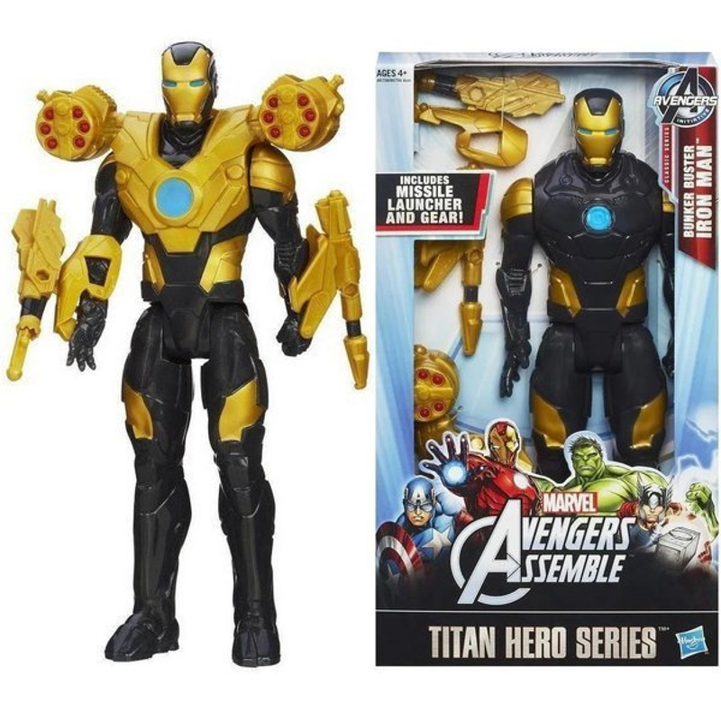 Hasbro Iron Man + Shooting Launcher A6758
