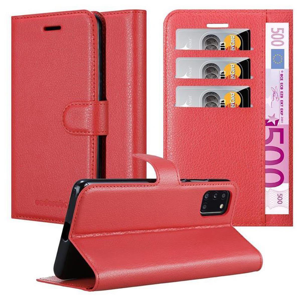 Compatible A31 Case Protective Cover With Magnetic Closure, Stand And Card Slot Flip Case Cover Phone Case Book Bag