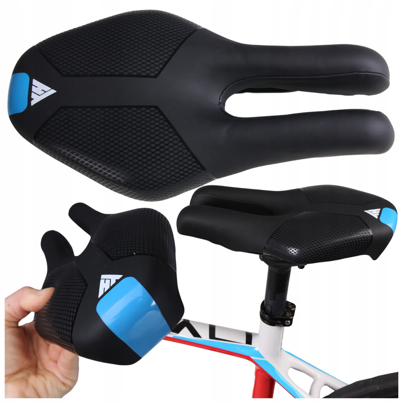 E-shop Fahrradsattel, Schaumstoff-Sportsattel, bequem, weich, Rennrad,
