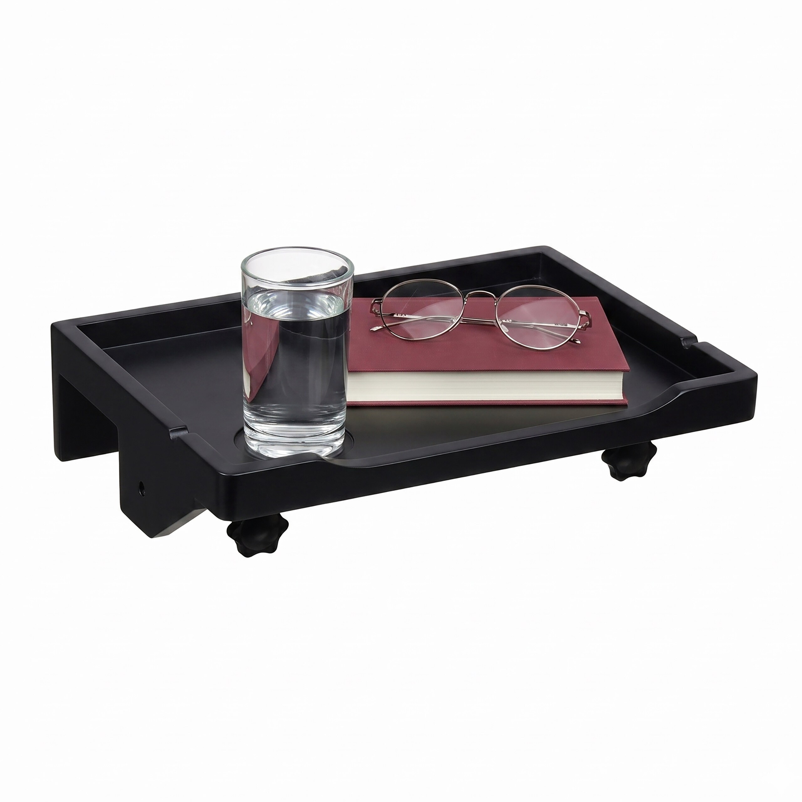 Image of Clamp-on Nightstand In Black - (w)36 X (h)9 X (d)25.5 Cm