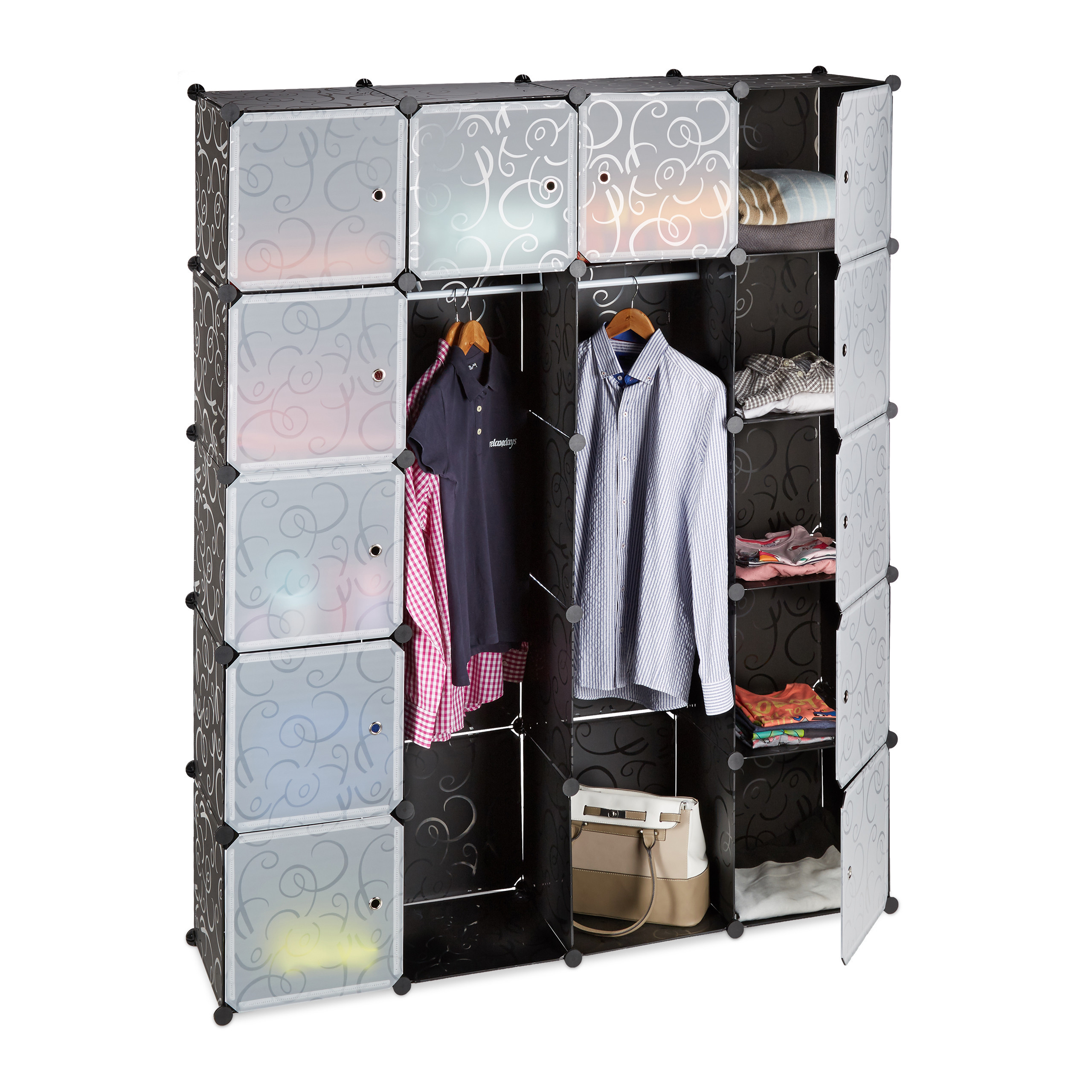 Wardrobe Plug-in System In Black