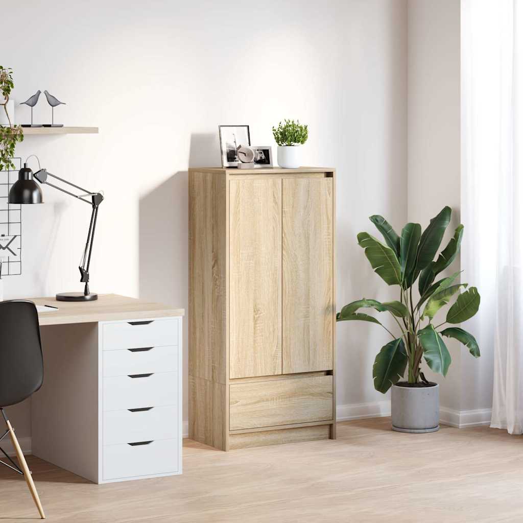 Image of Vidaxl Cabinet Cabinets Storage Cabinet Tall Cabinet With Door Cabinet With Drawer Cabinet With Shelf Wardrobe Cabinet