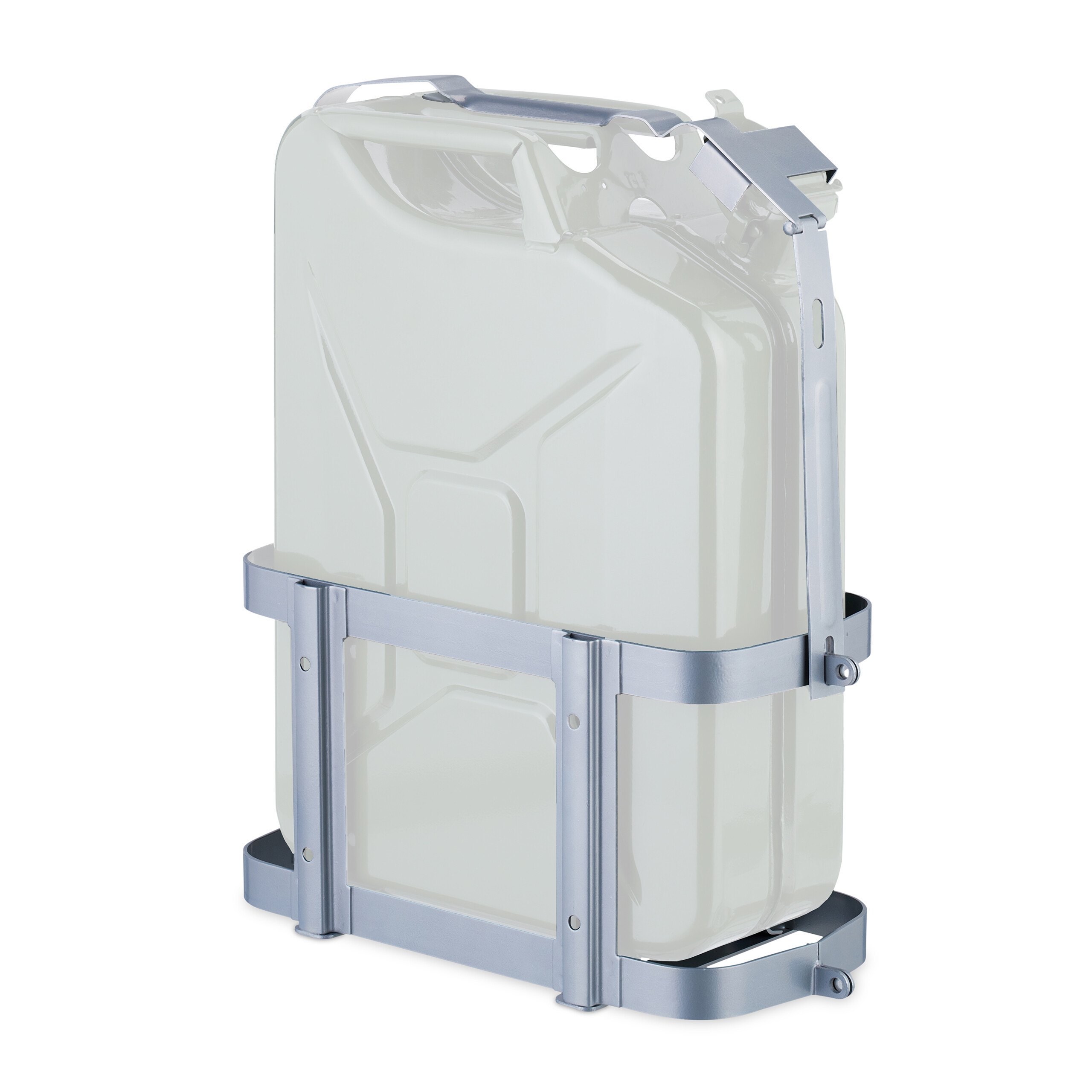 Gas Can Holder In Grey