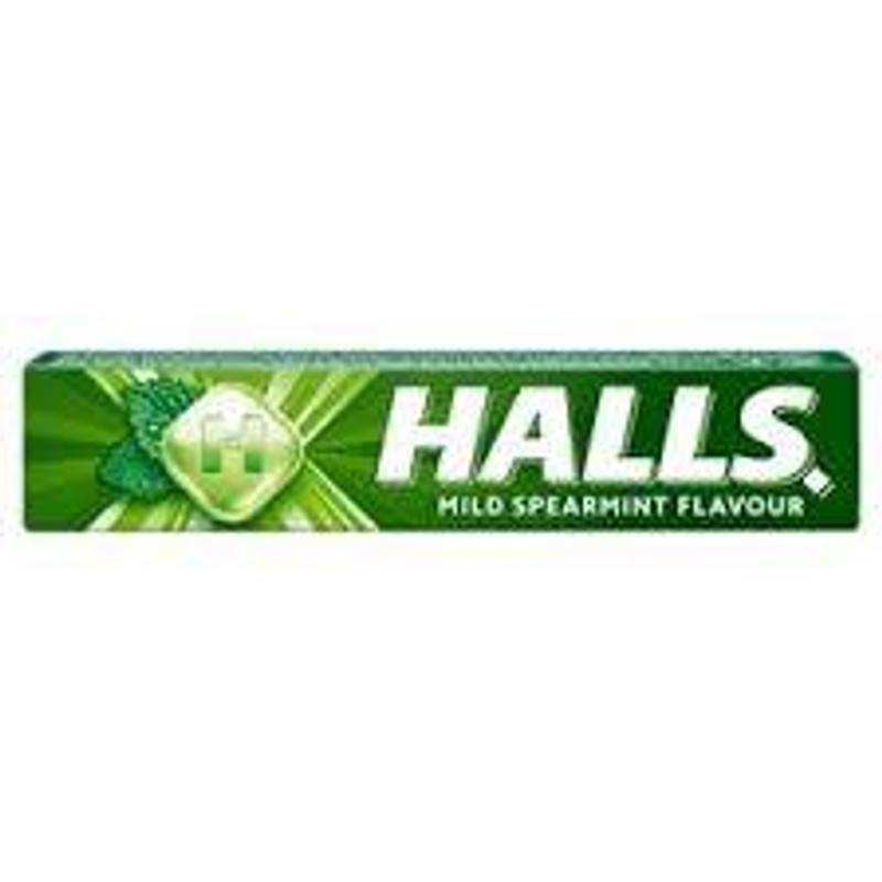 Halls Spearmint Smooth Caramel Sugar-free 32g