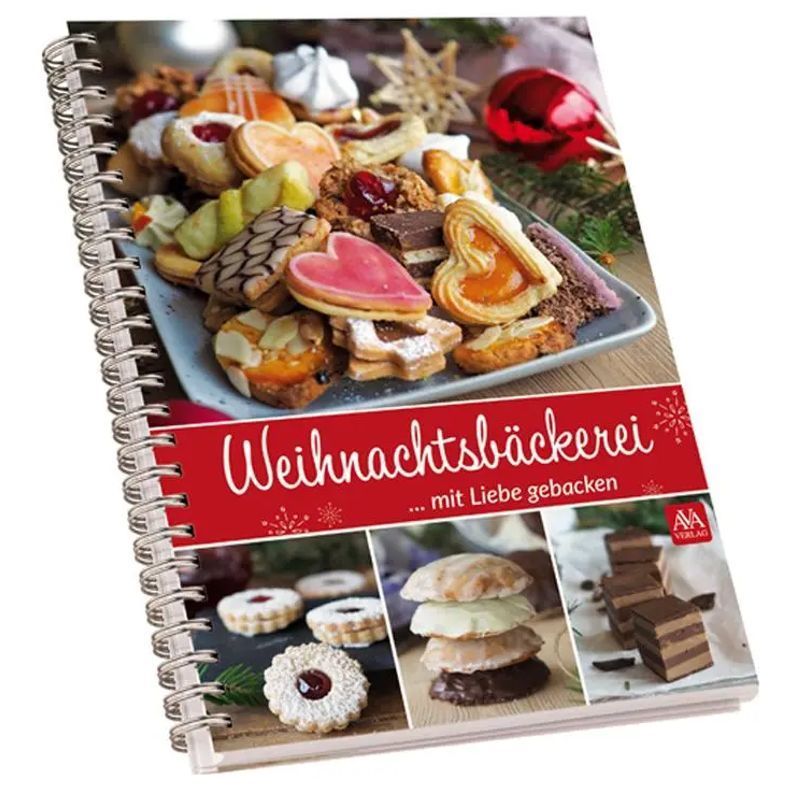 Image of Christmas Bakery - Paperback - Baked With Love - Monika Kreisel (et Al.) - Spiral Binding - 162 Pages - German - 2026 - Ava Agrar Verlag - Ean 9783985160037