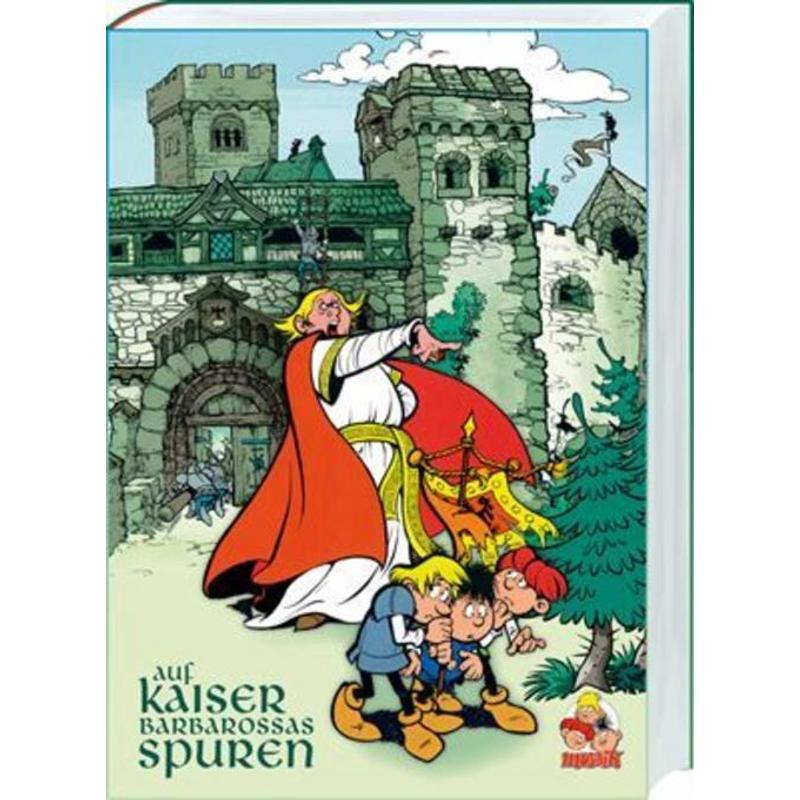 Image of On The Trail Of Emperor Barbarossa - Comic, Cartoon, Humor, Satire - Mosaik Team - Book - 336 Pages - German - 2023 - Mosaik Steinchen - Ean 9783864622533