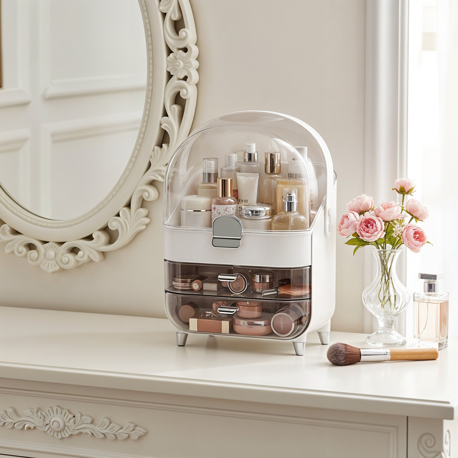 Skincare Organiser Drawers for Makeup Storage