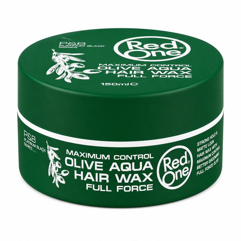 Olive Gel Wax Full Force 150ml – Wax For , Wet Look, Shine, Short Hair, , Men's Hair Styling, , Men's Styling, &